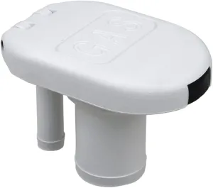 Perko 1319DPGWHT Polymer Vented Straight Neck Gas Fill for 1.5" Hose - White