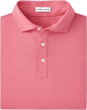 PETER MILLAR Men's Crown Comfort Pima Cotton Polo, Primrose, Small