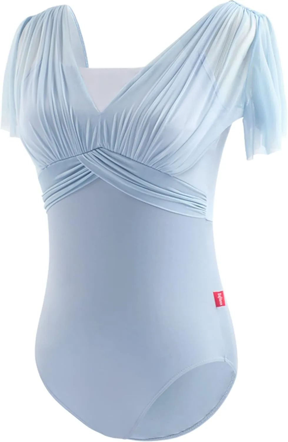 Phoeswan Ballet Leotards for Women, Short Sleeve/Camisole Dance Leotards, Adult Ballet Leotards with Chest Pad