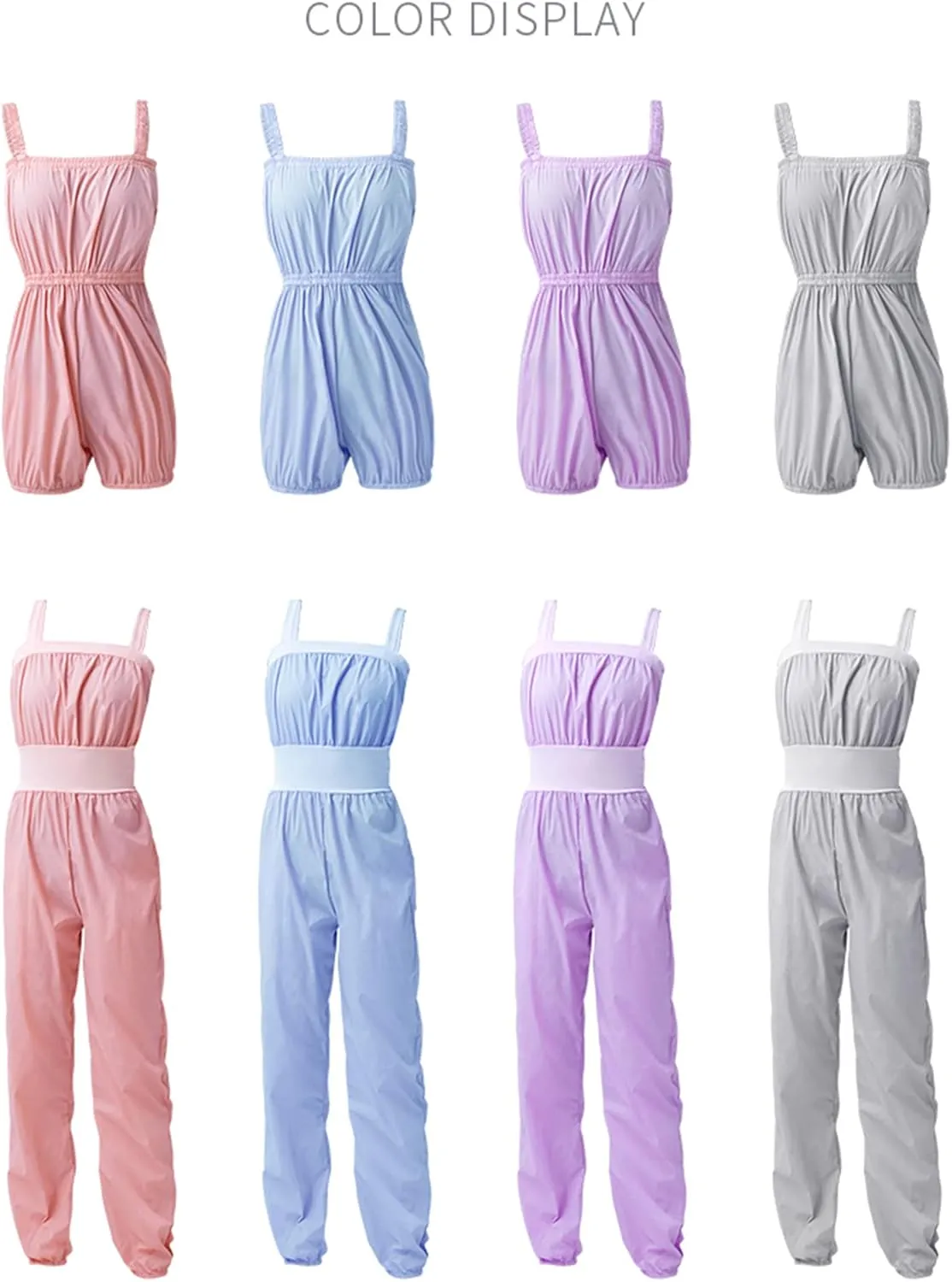 Phoeswan Dance Pants, Ripstop Ballet Short Pants for Teen Girls Petite Women, Ballet Warm Up Pants for Dancing, Gym, Jogging