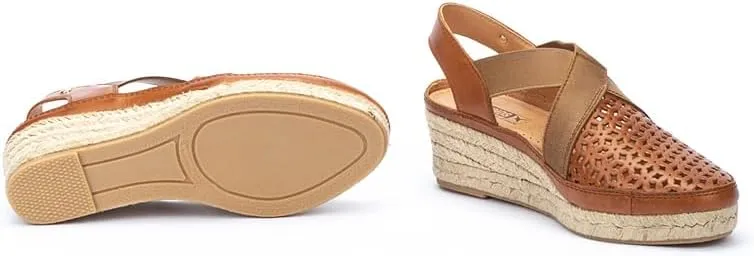 PIKOLINOS Wedge Sandals Leather Benidorm for Woman