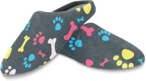 Pitovozu Dogs Watercolor Painting Slippers for Women Men Slippers Retro Soft Plush Warm Slip-on Slippers Cozy Indoor Outdoor Slippers