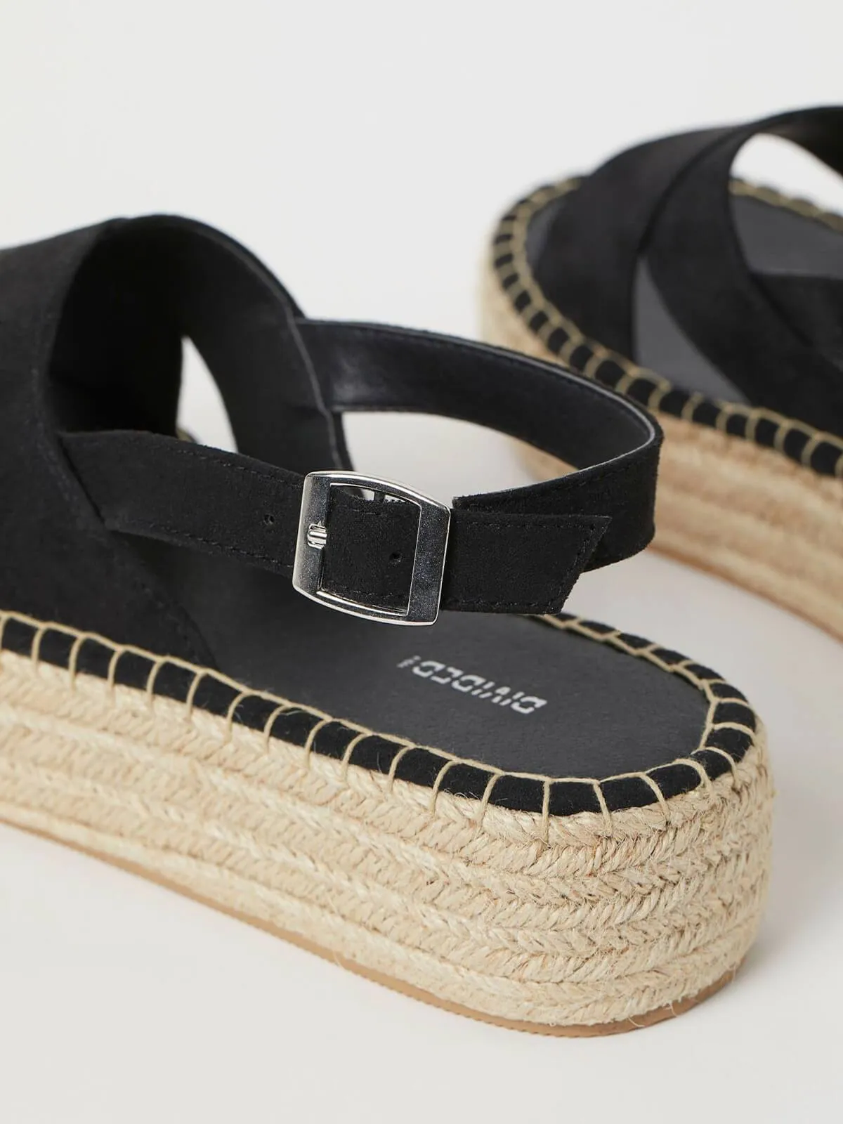 Platform espadrille sandals