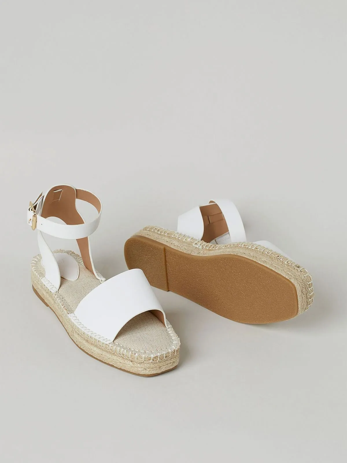 Platform espadrille sandals
