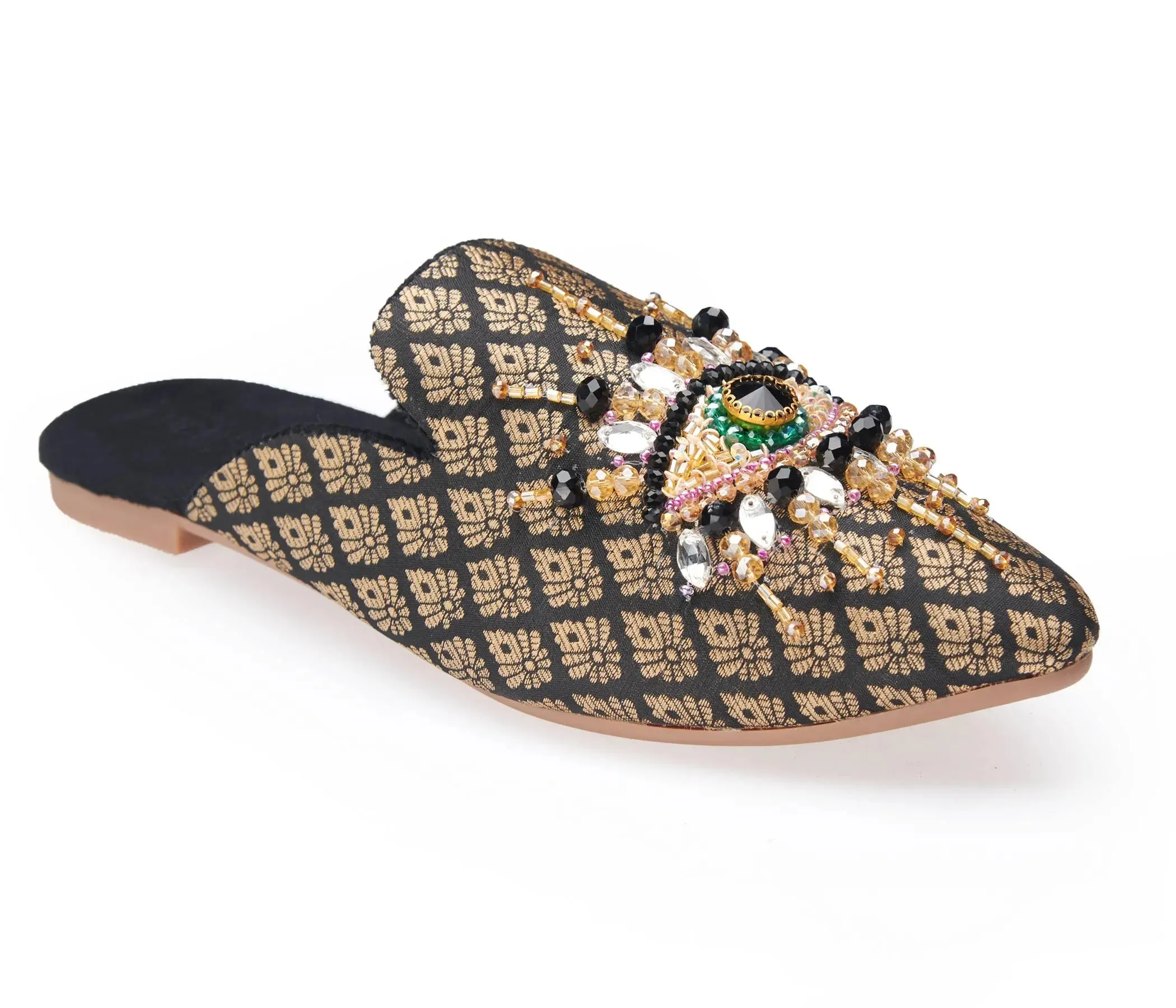 Pointed Toe Good Eye Women's Slides Mule Shoes