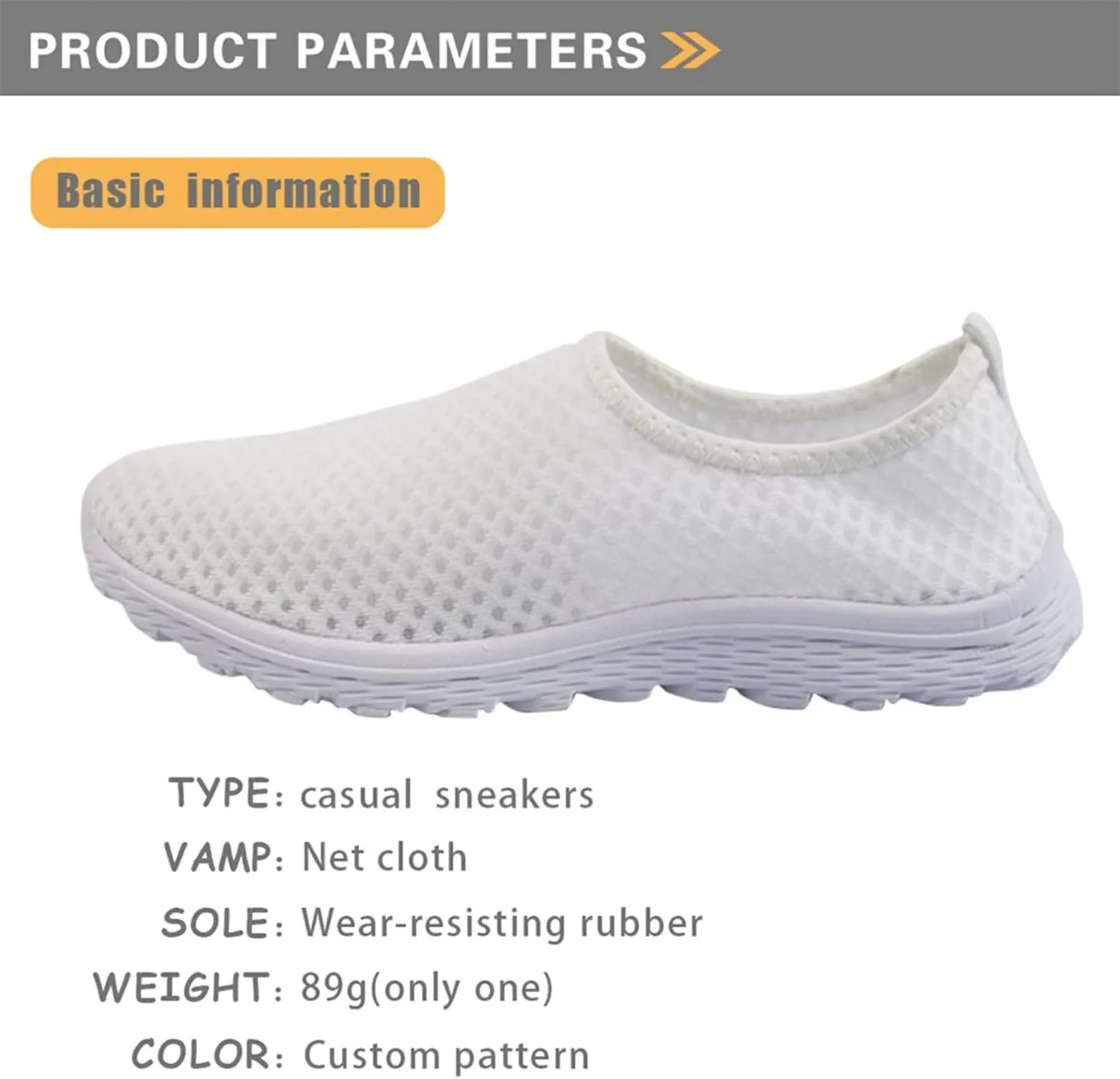 POLERO Sunflower Slip On Shoes for Women Butterfly Walking Shoes Lightweight Water Shoes Casual Sports Mesh Shoes