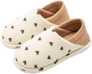 Premium Comfort Breathable Closed Back Thermal Cute Non Slip Women's Fuzzy House Slippers Indoor Soft Warm Kawaii Shoes