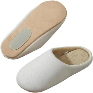Premium Comfort Silent Quiet Sole Lightweight Non Slip Men's Fuzzy House Slippers Inddor Soft Warm Furry Shoes