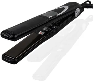 PRO Vibrating Ceramic Tourmaline Ionic Flat Iron, 1-inch - Fast, Frizz-Free Ceramic Hair Straightener with Easy, Gentle Glide for Waves, Curls, Smooth Hair - Professional Styling Tools