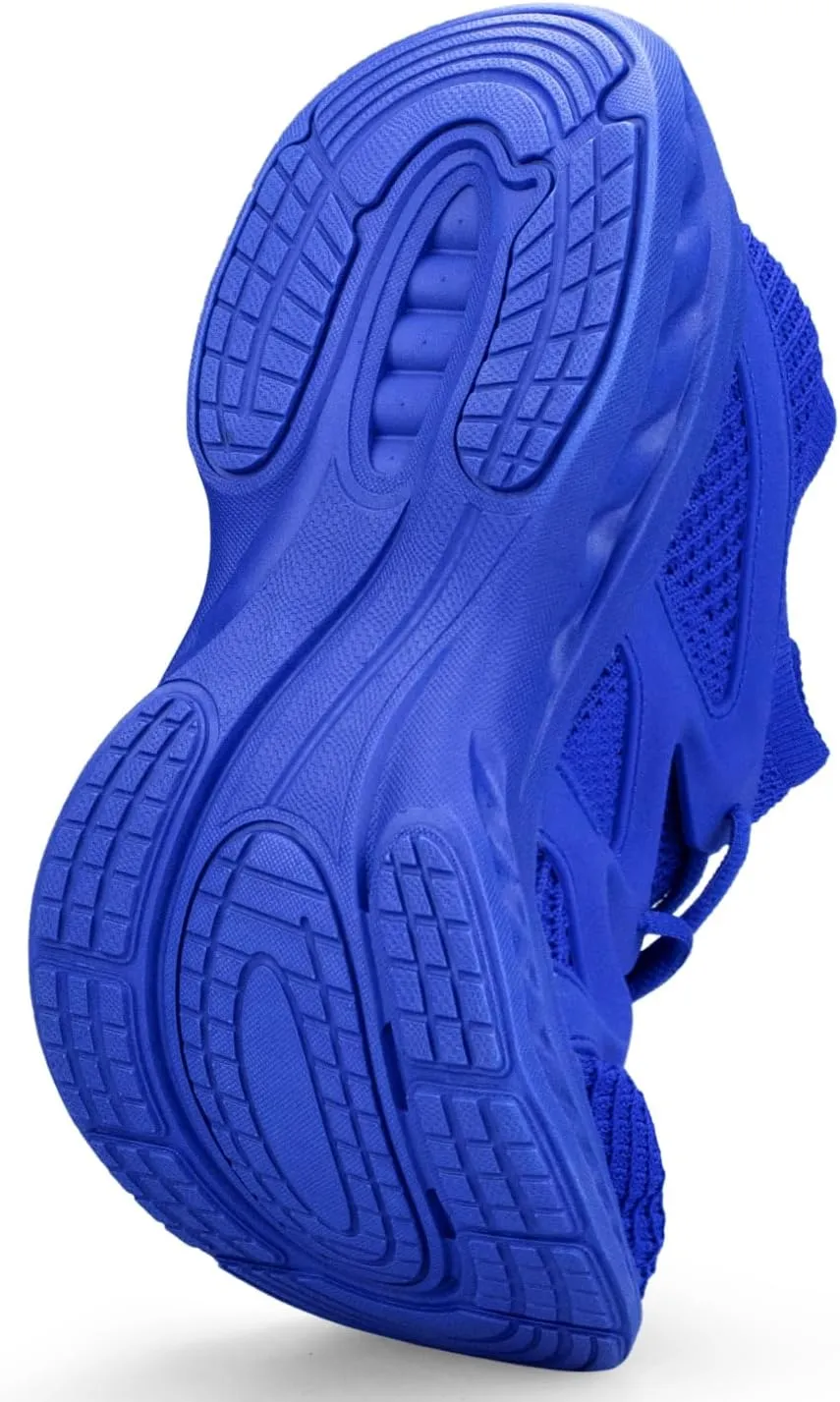 Pujcs Men's Slip on Walking Shoes Lightweight Breathable Non Slip Running Shoes Athletic Gym Tennis Shoes Sneakers for Men