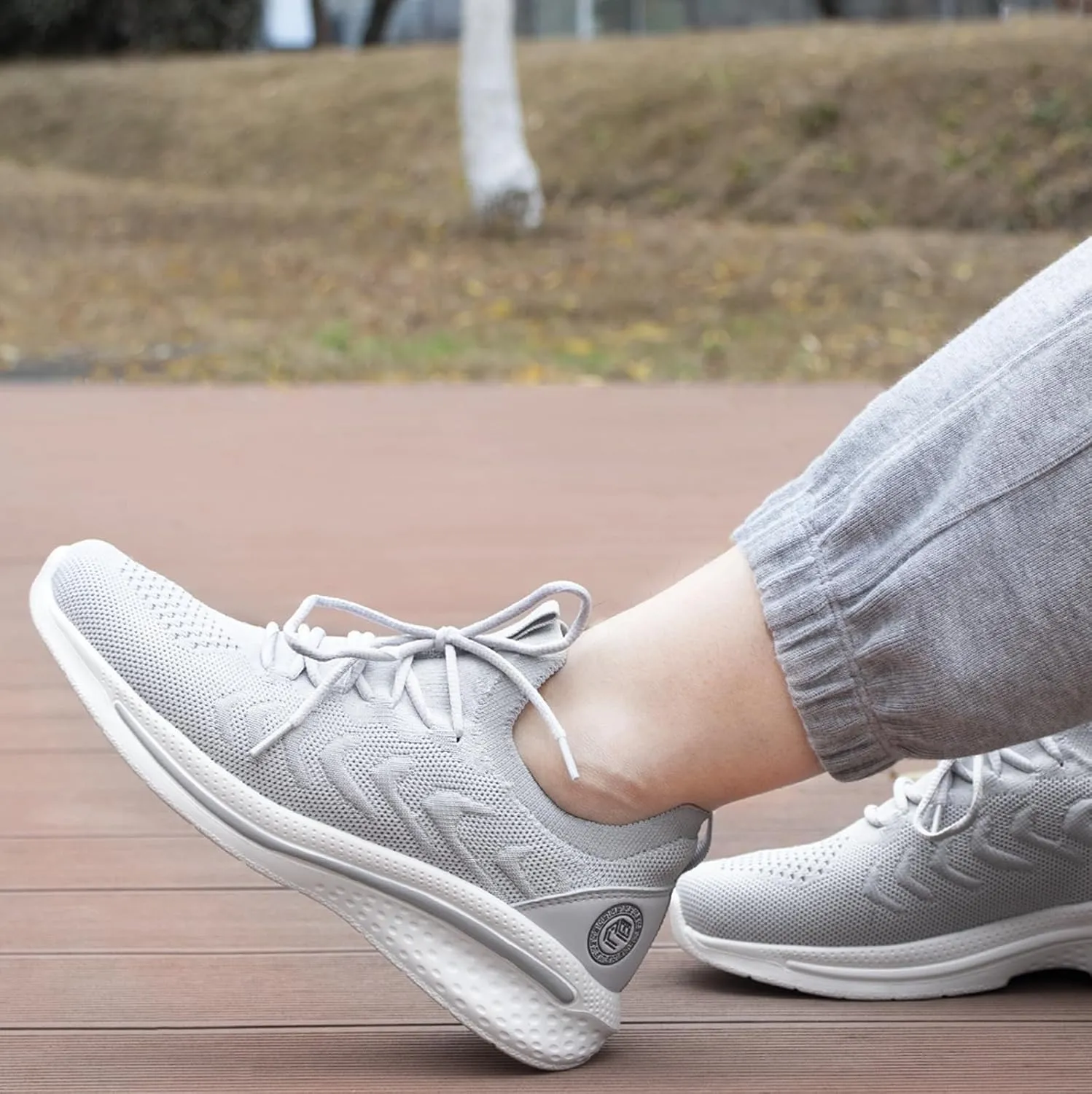 Pujcs Womens Sneakers Slip On Walking Shoes Breathable Running Shoes Lightweight Mesh Gym Shoes Non Slip Workout Shoes