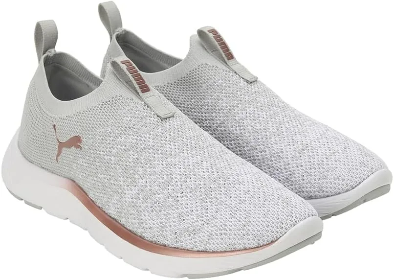 Puma SOFTRIDE REMI Slip-on Knit Running Shoes, Women's