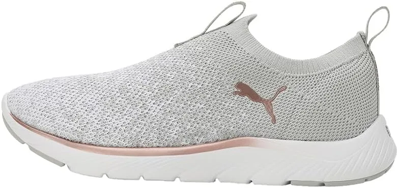 Puma SOFTRIDE REMI Slip-on Knit Running Shoes, Women's