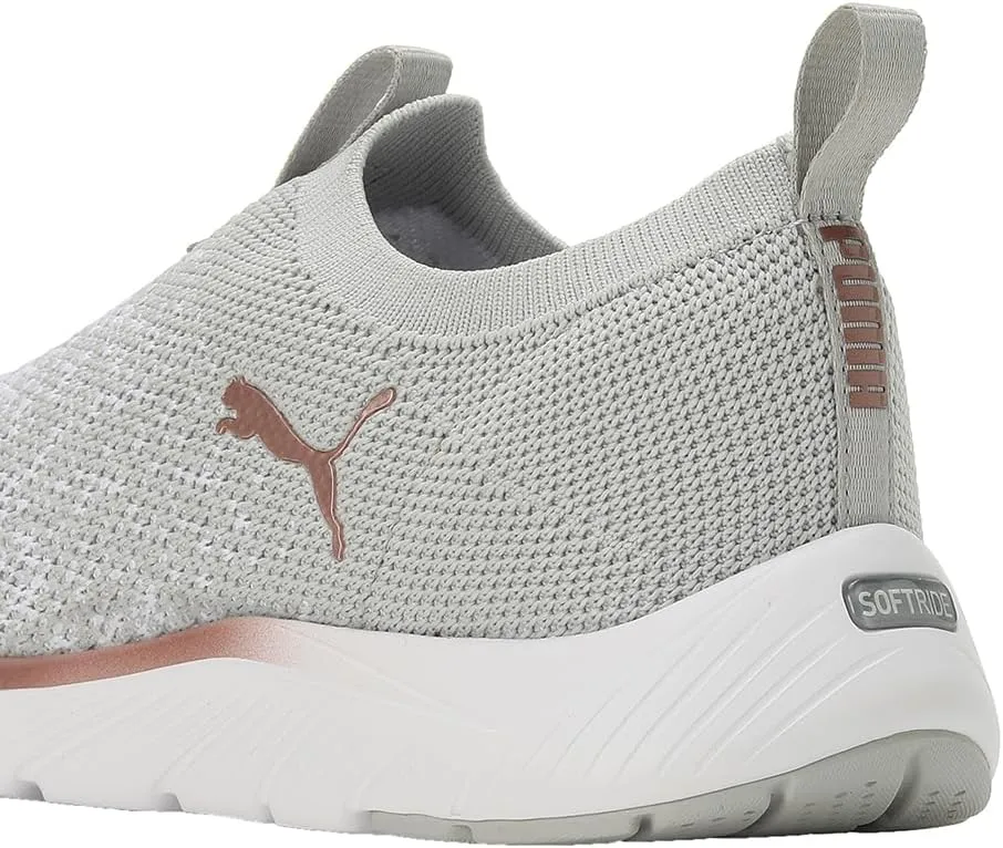 Puma SOFTRIDE REMI Slip-on Knit Running Shoes, Women's