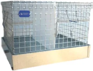 Rabbit Carrier/Transport Cage - 2 Hole (18x18x14)