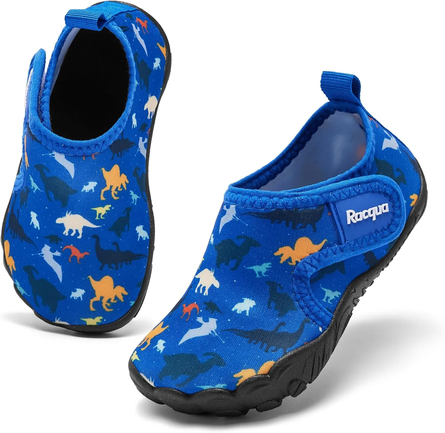 Racqua Toddler Boys Girls Water Shoes Slip-On Quick Dry Aqua Kids Shoes Lightweight Breathable Swim Shoes(Toddler/Little Kid)