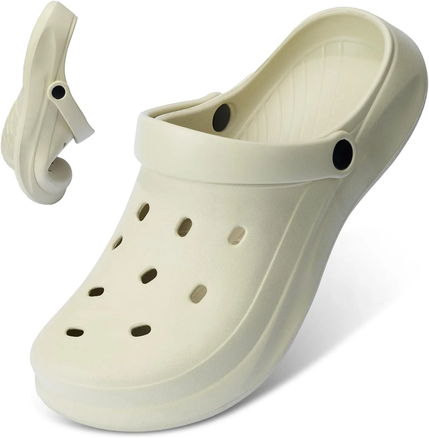 RCEBOT Unisex Garden Clogs Breathable Quick Drying Garden Shoes with Arch Support for Men and Women