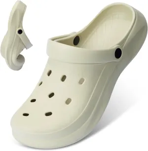 RCEBOT Unisex Garden Clogs Breathable Quick Drying Garden Shoes with Arch Support for Men and Women