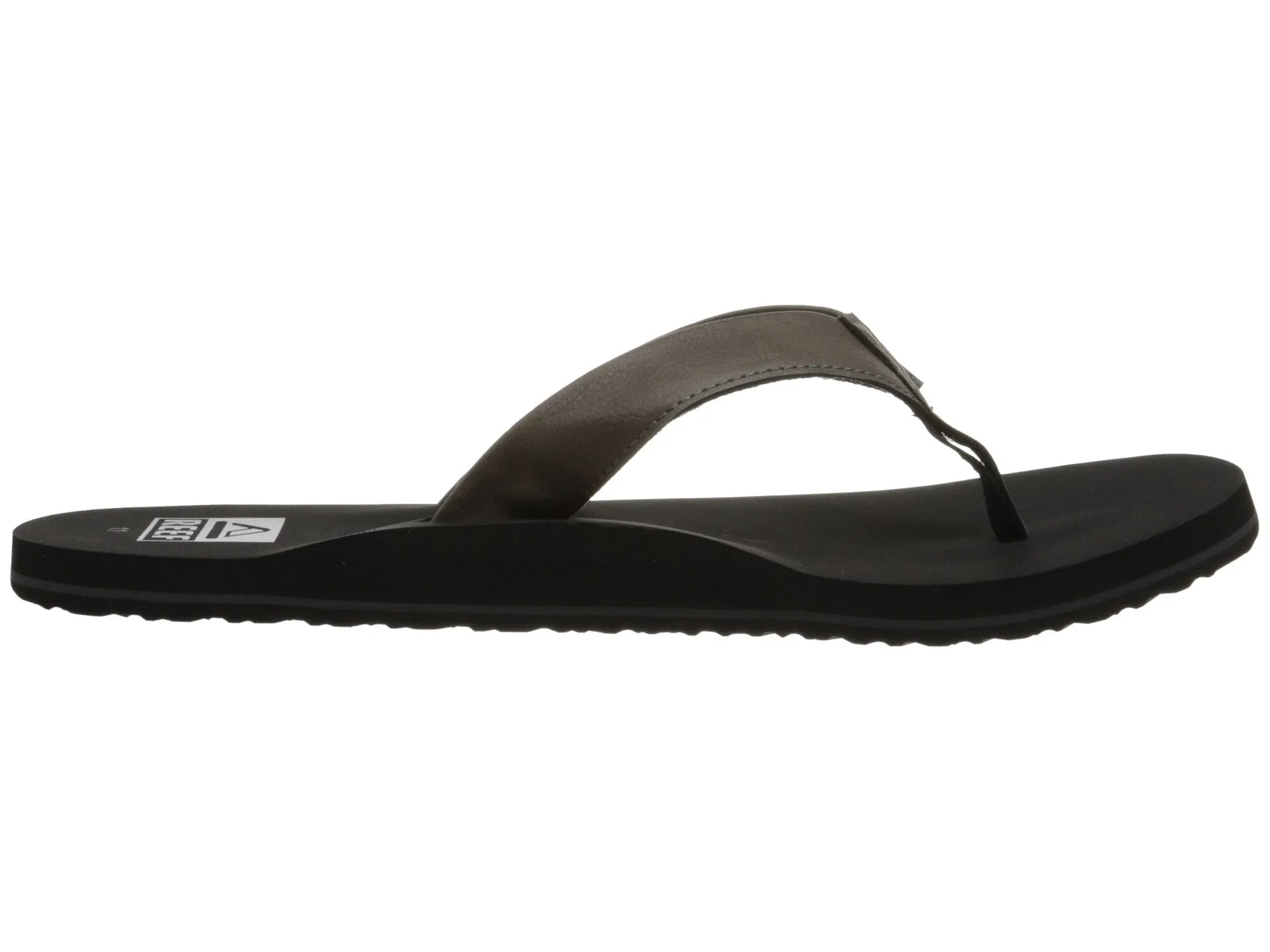 Reef Men's Size Grey TwinPin 2915 Sandals Flip Flops NEW!!!