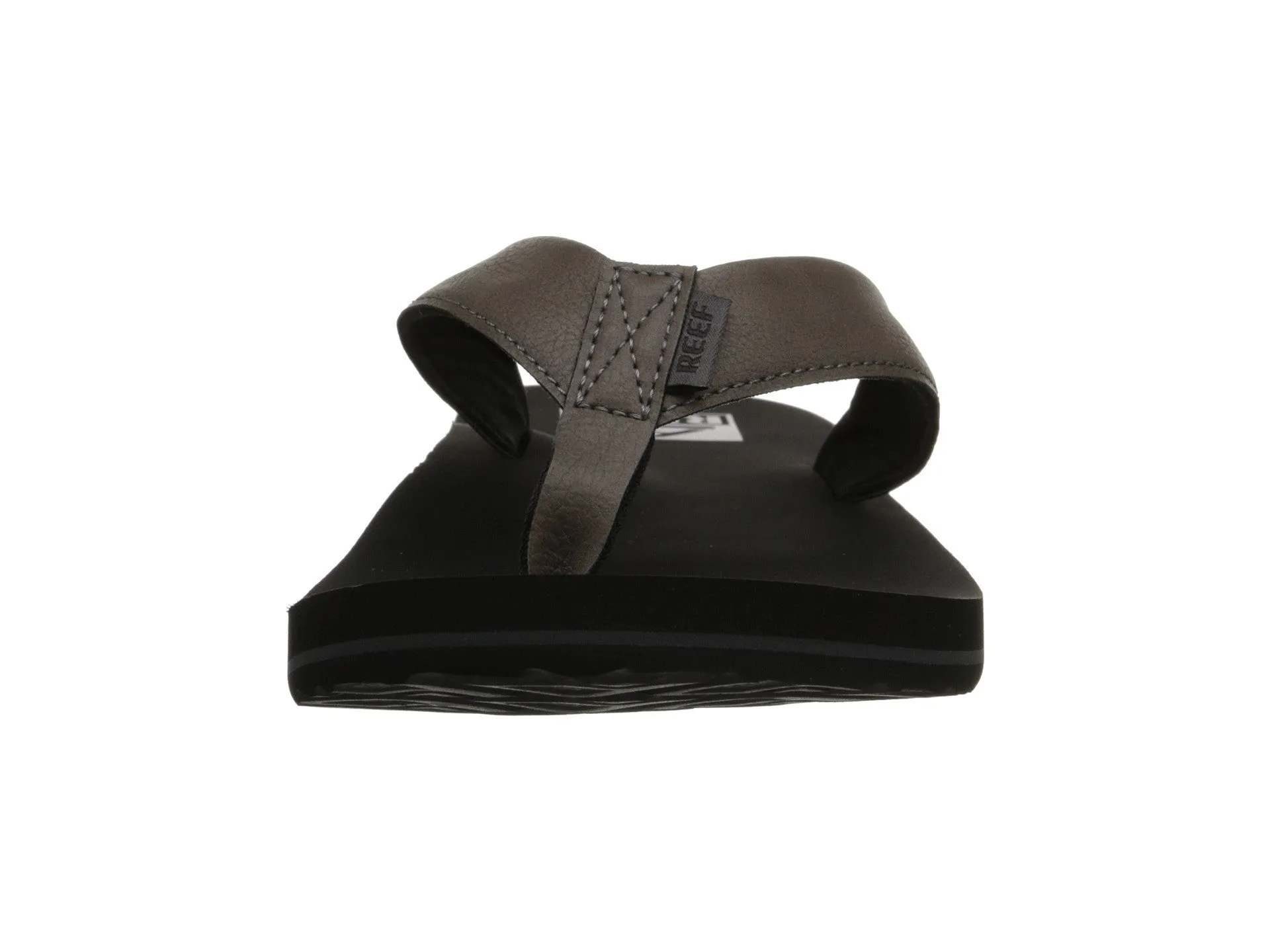 Reef Men's Size Grey TwinPin 2915 Sandals Flip Flops NEW!!!