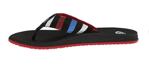 Reef Men's Size Phantoms Black Black 2476USA Sandals Flip Flops