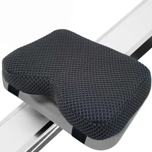 REEZEIVI Rowing Machine Seat Cushion for The Concept 2 Rowing Machine,Breathable 4D Air Mesh Seat Pad, Washable and Breathable Cover and Straps, Non-Slip Design,Recumbent Stationary Bike, Watter Rower