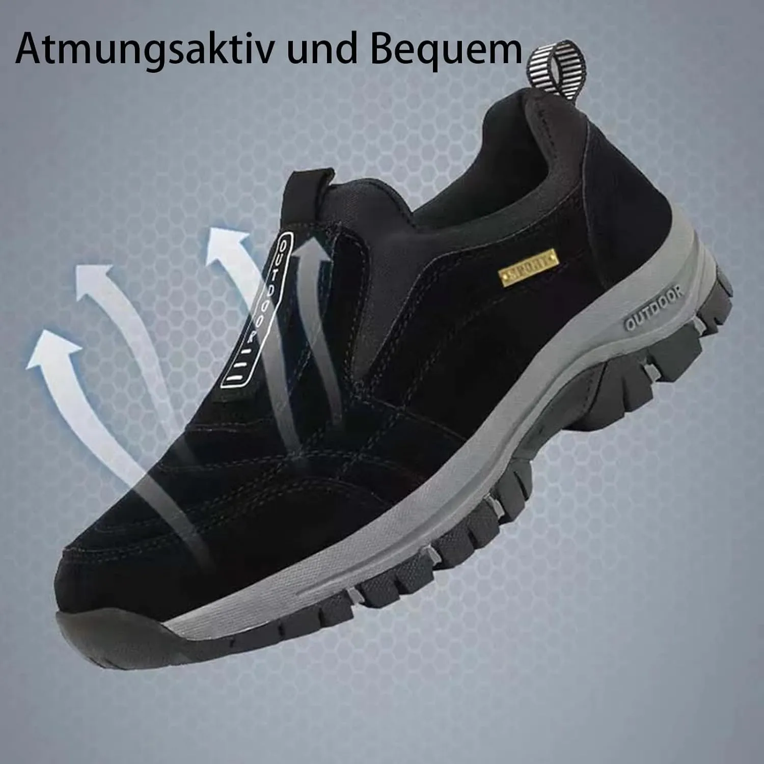 Relieffoot Walking Shoes for Men, Relieffoot Orthopedic Walking Shoes, Breathable Waterproof Lightweight Shoes