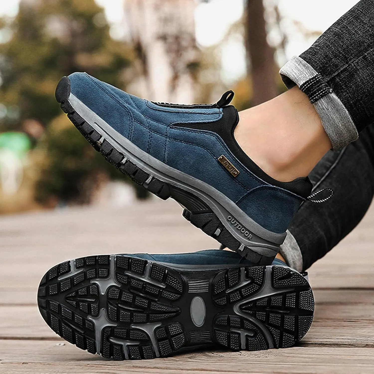 Relieffoot Walking Shoes for Men, Relieffoot Orthopedic Walking Shoes, Breathable Waterproof Lightweight Shoes