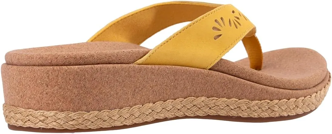 REVITALIGN Women's Kate Wedge Flip-Flop