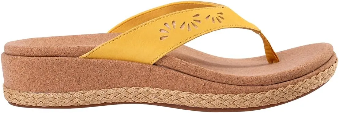 REVITALIGN Women's Kate Wedge Flip-Flop