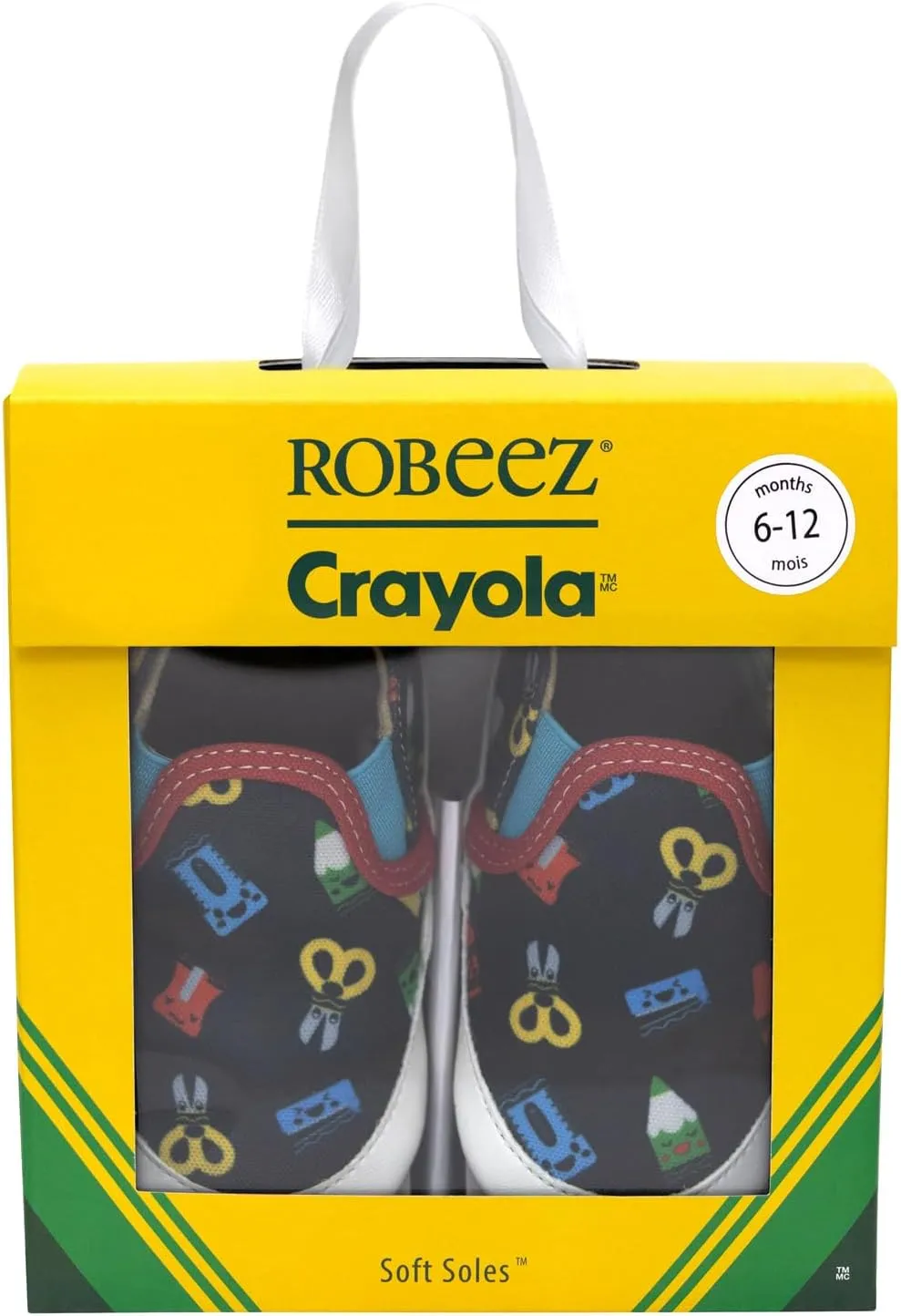 Robeez Baby Boys and Unisex Soft Soles Slip-Resistant Crib Shoes Slippers for Infant and Toddler, 0-24 Months