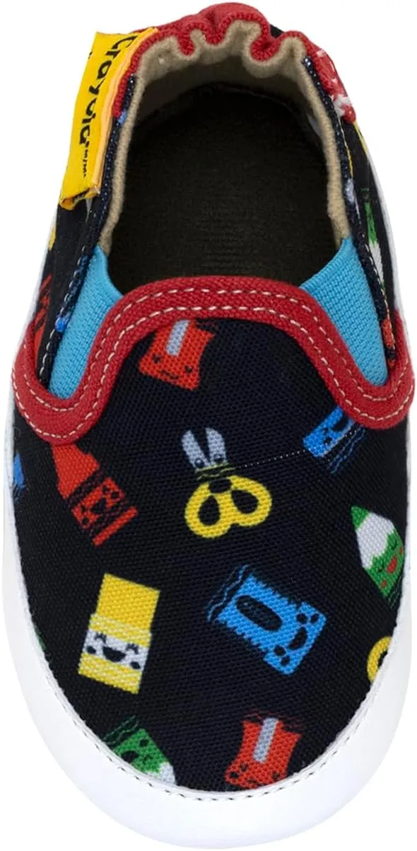 Robeez Baby Boys and Unisex Soft Soles Slip-Resistant Crib Shoes Slippers for Infant and Toddler, 0-24 Months