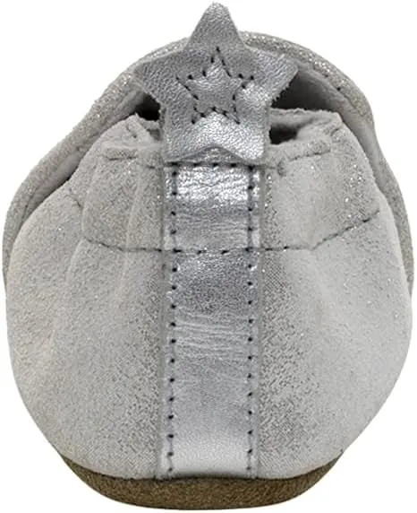 Robeez Baby Girls and Unisex Soft Soles Slip-Resistant Crib Shoes Slippers for Infant and Toddler, 0-24 Months