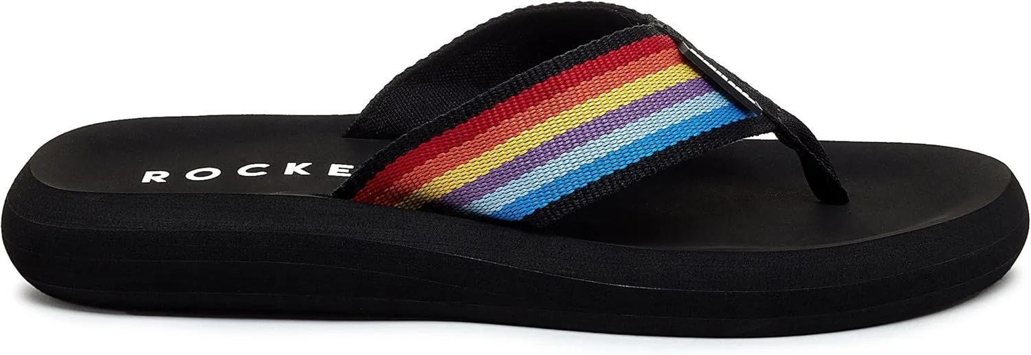 Rocket Dog Women's Spotlight Flip-Flop, Spicy Purple Multi, 6