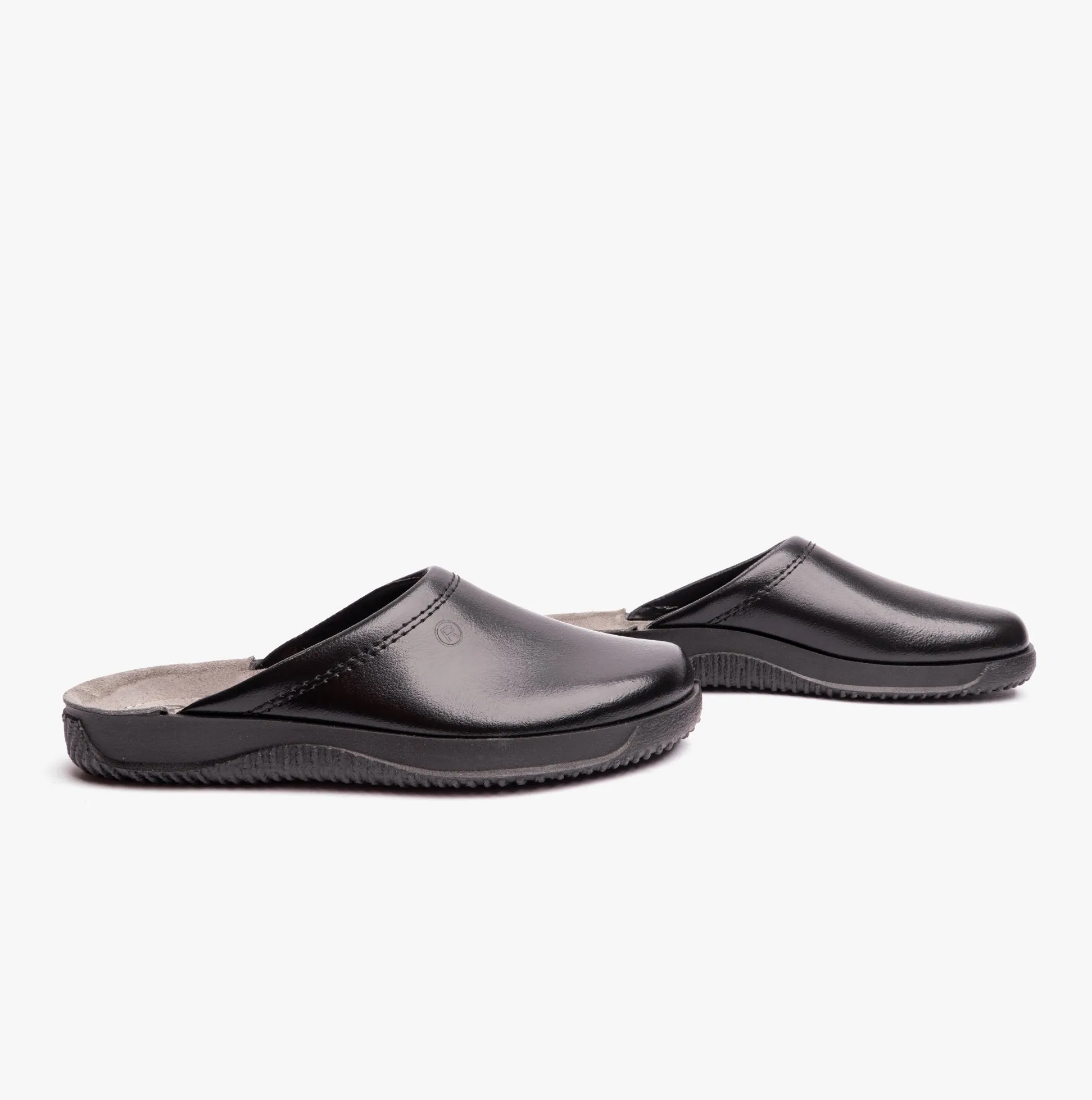 Rohde 2772-90 Mens Slippers Black