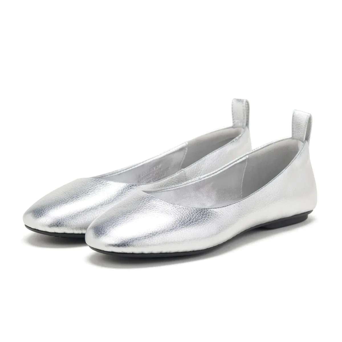 ROLLIE Ballet Flat - Silver Tumble