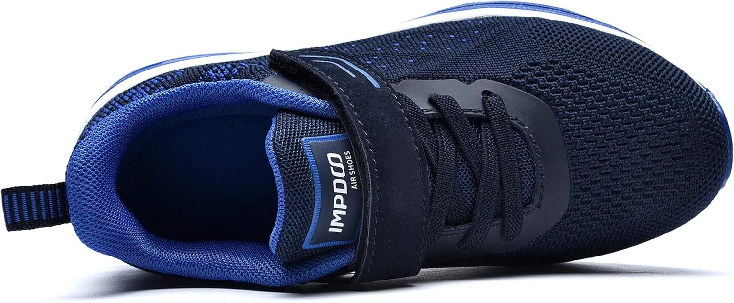 RomenSi Athletic Running Shoes for Boys Girls Lightweight Breathable Tennis Sports Kids Sneakers
