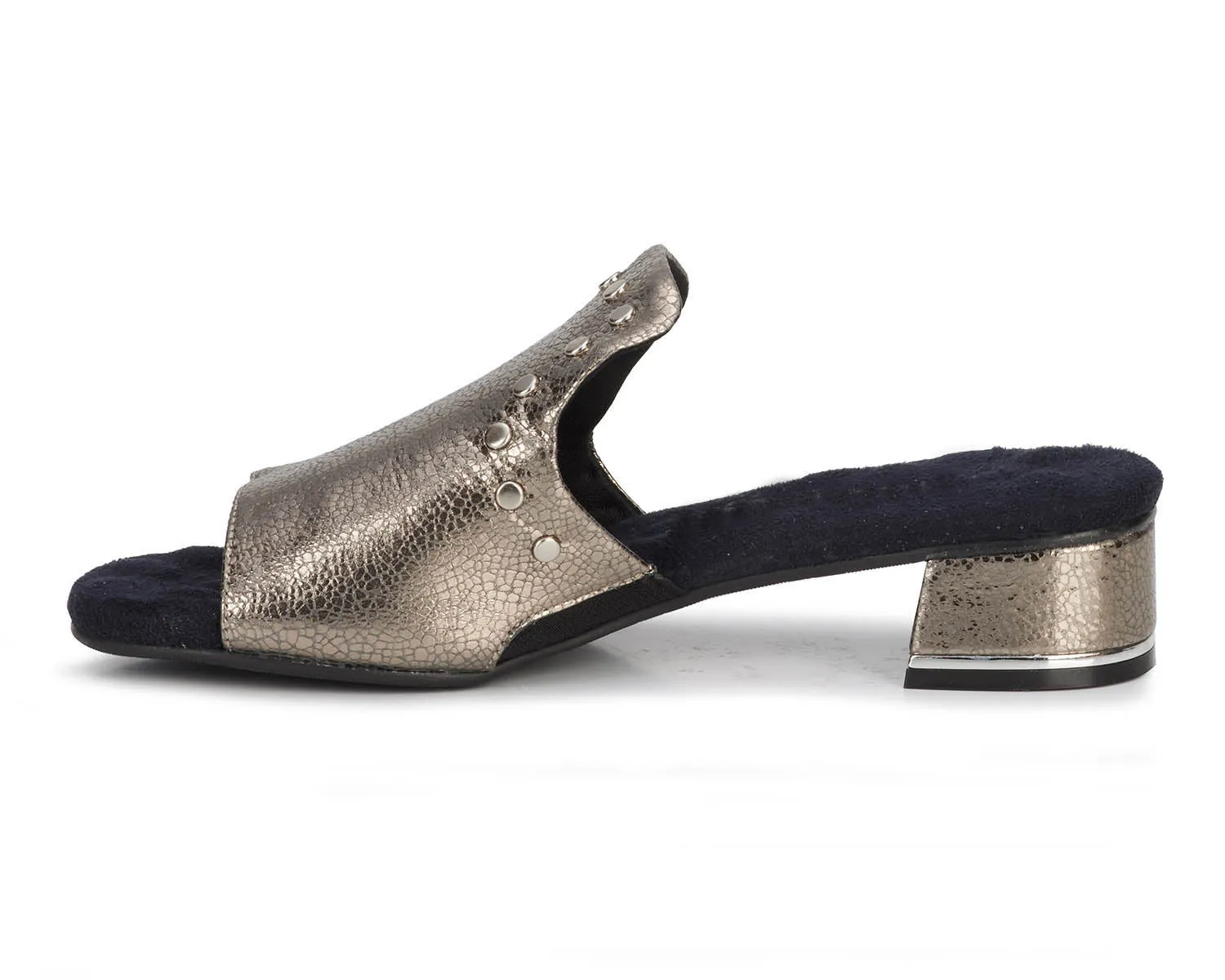 Ros Hommerson Bizzy (Women's) - Pewter Leather