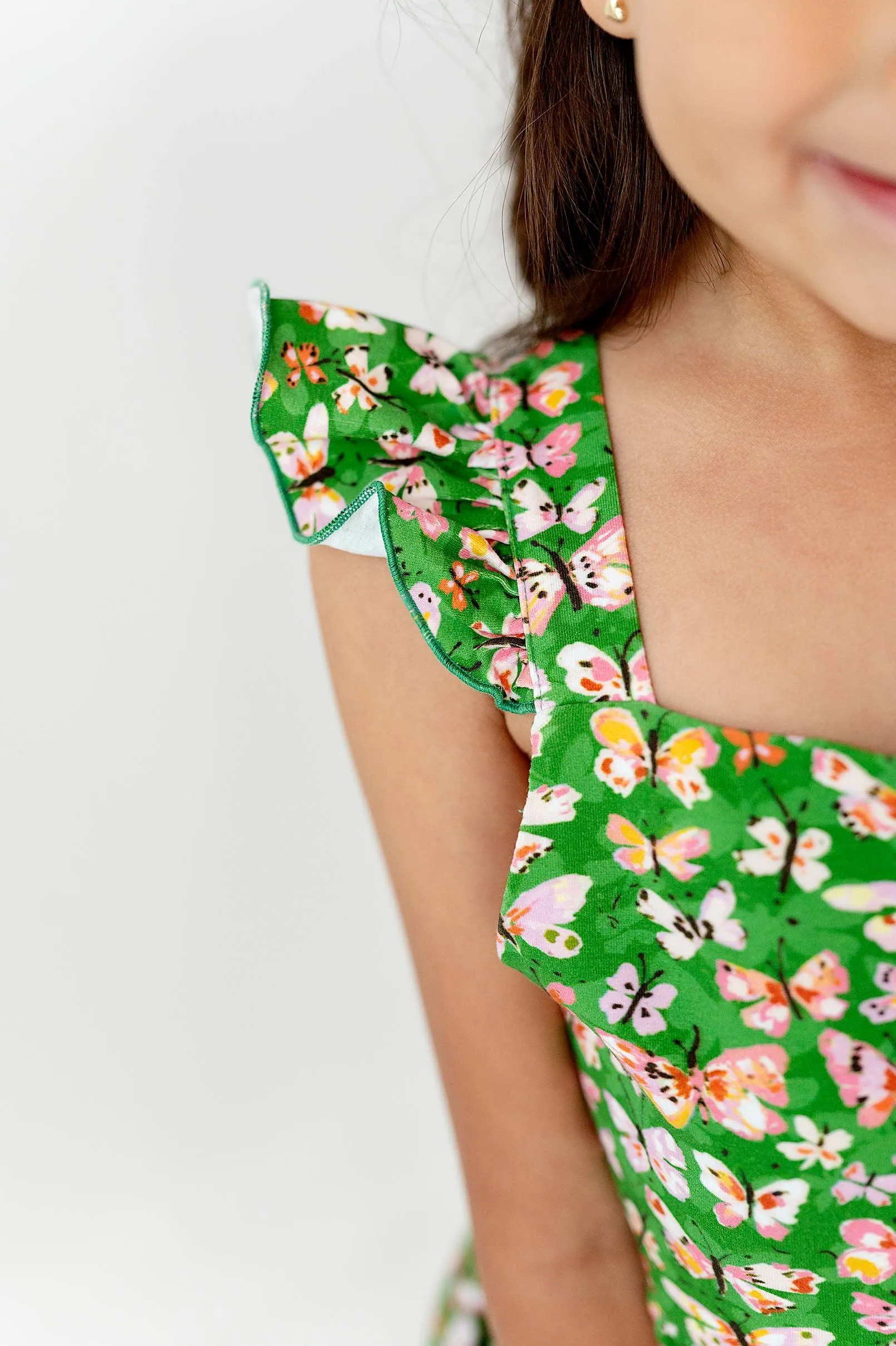 Rosita Dress in Bold Butterfly| Pocket Twirl Dress: 4