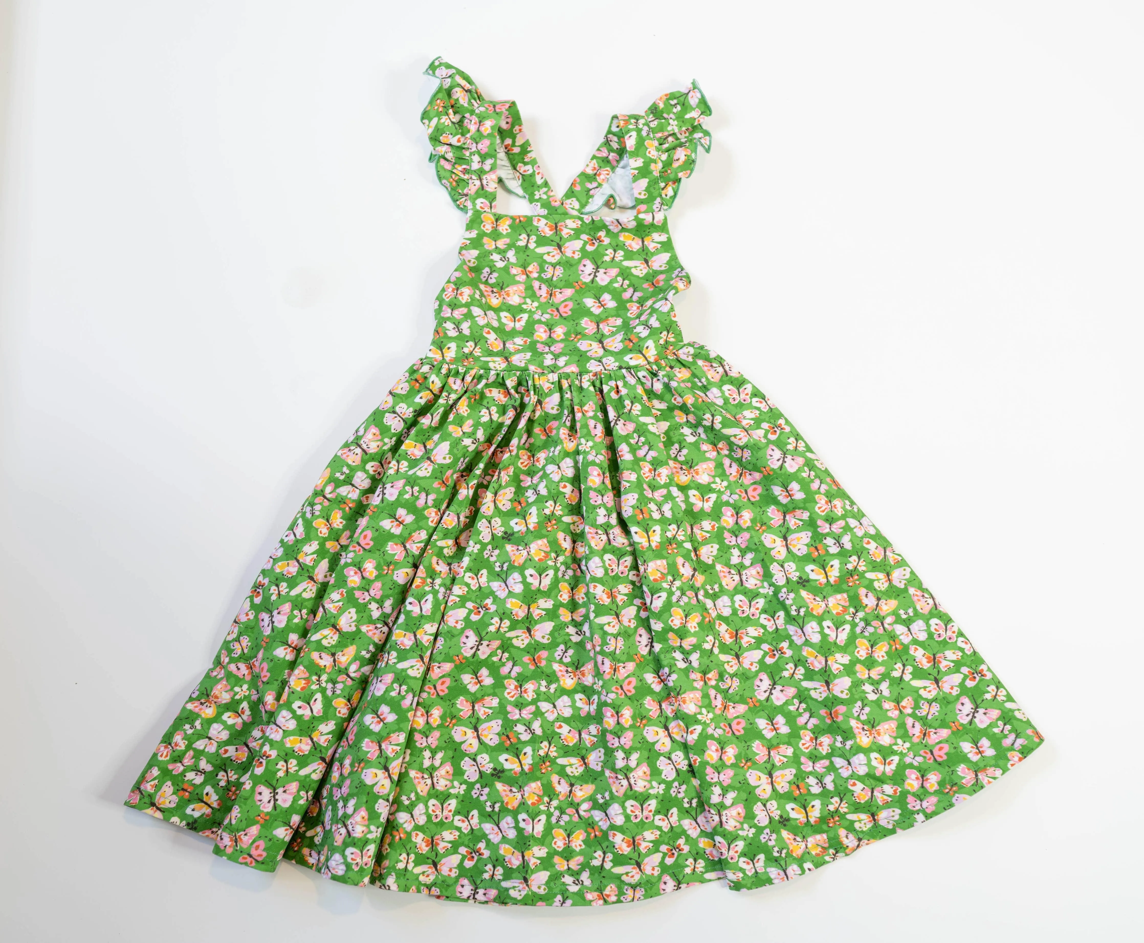 Rosita Dress in Bold Butterfly| Pocket Twirl Dress: 4