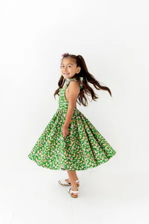Rosita Dress in Bold Butterfly| Pocket Twirl Dress: 4