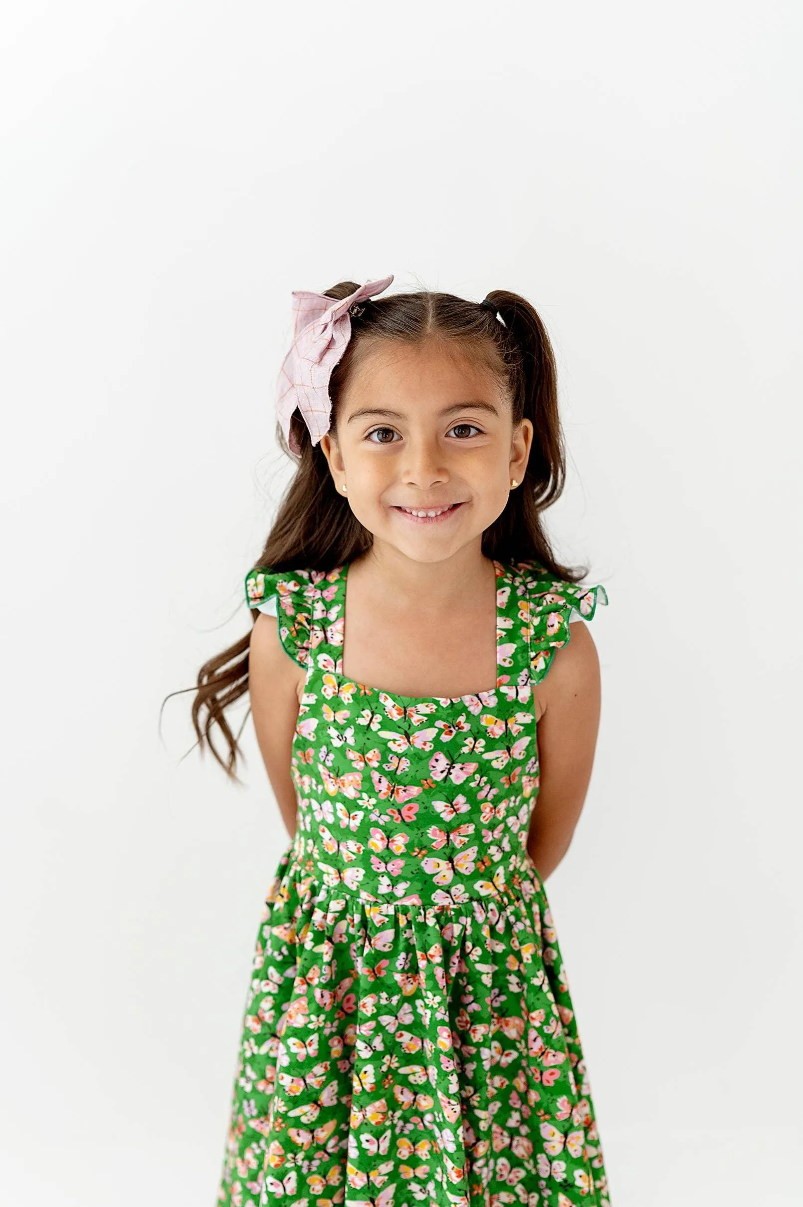 Rosita Dress in Bold Butterfly| Pocket Twirl Dress: 4