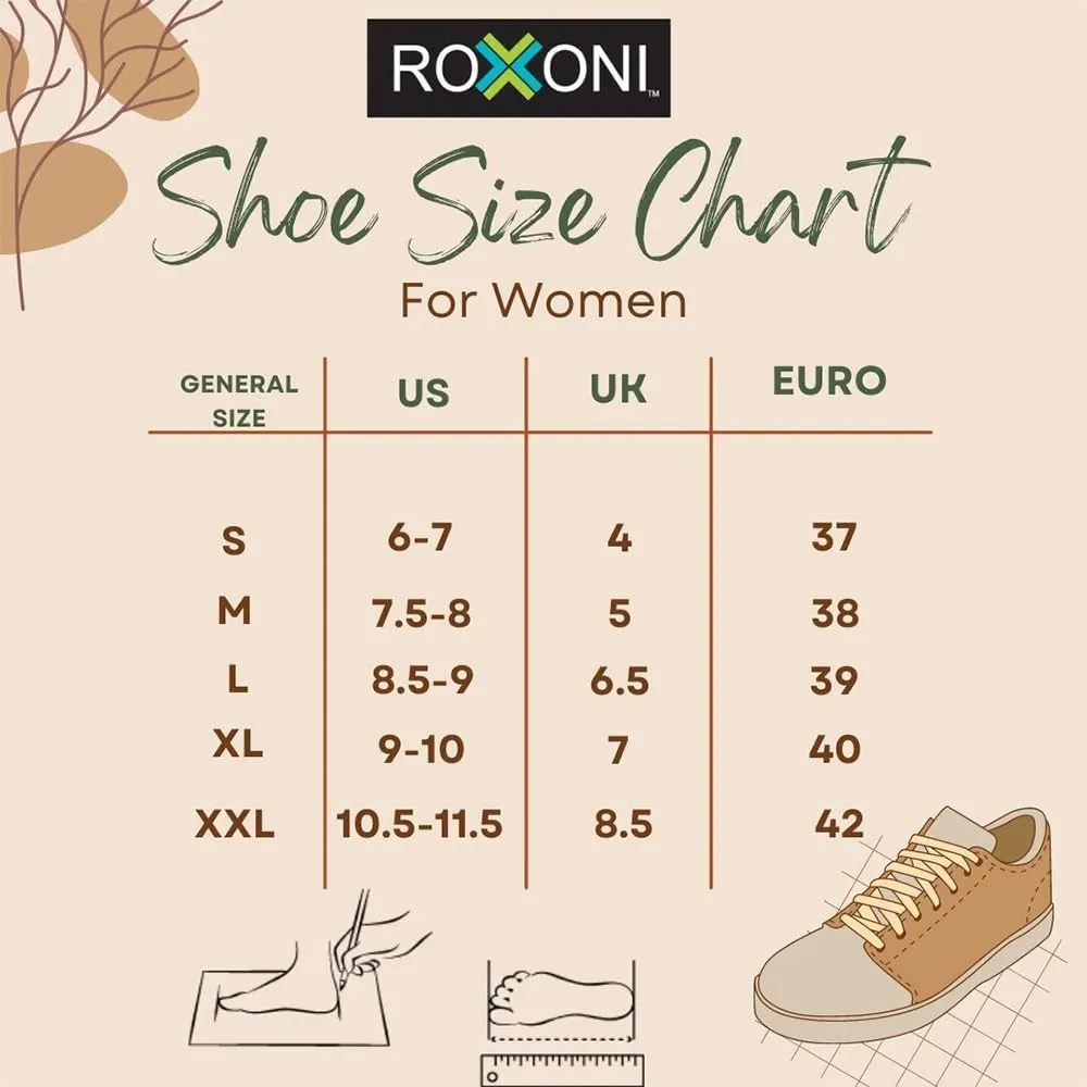Roxoni Women Coral Fleece Slippers Unique Cotton Filled Top Soft and Warm Slip On for Relaxing at Home