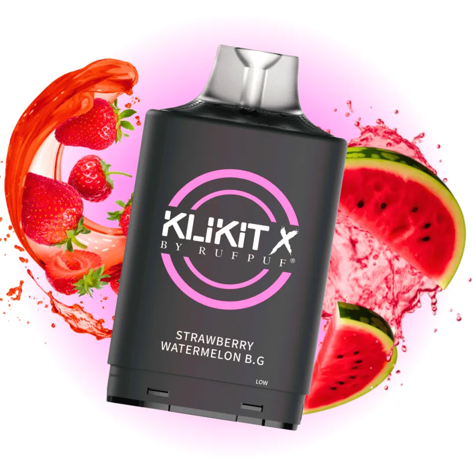 RufPuf Klikit X 35K Turbo Pod-Strawberry Watermelon B.G