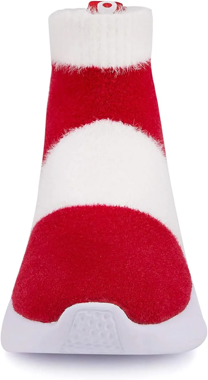 Santiro Boys Girls Sock Shoes High Tops Breathable Knit Slip On Shoes
