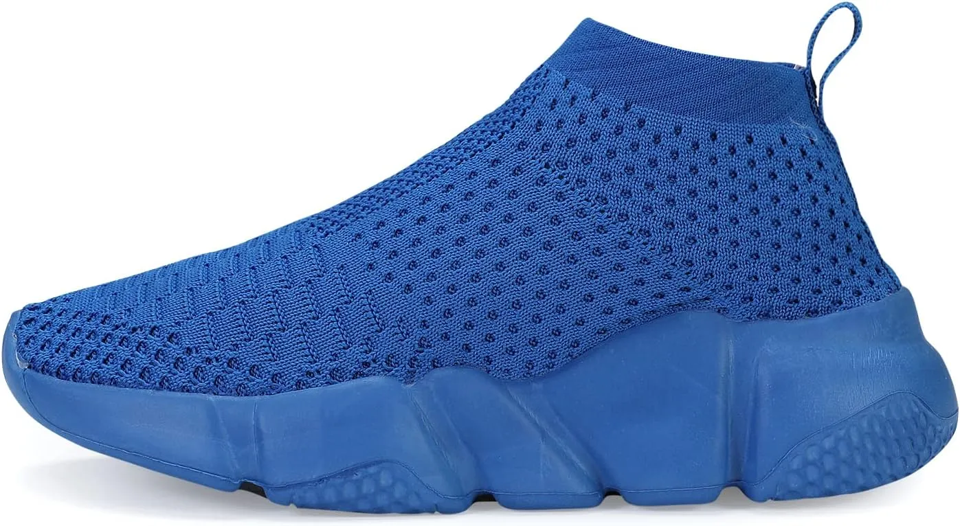 Santiro Boys Shoes Girls Sock Shoes Breathable Knit Slip On Shoes