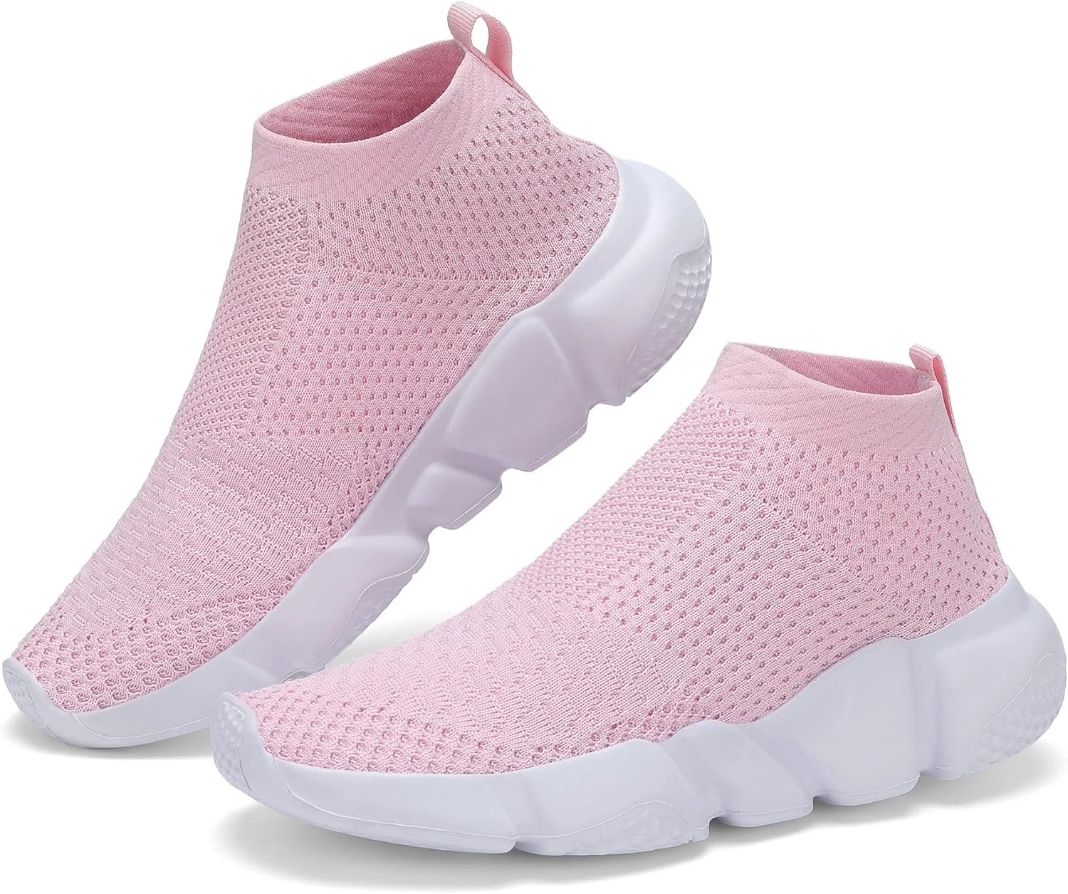 Santiro Boys Shoes Girls Sock Shoes Breathable Knit Slip On Shoes