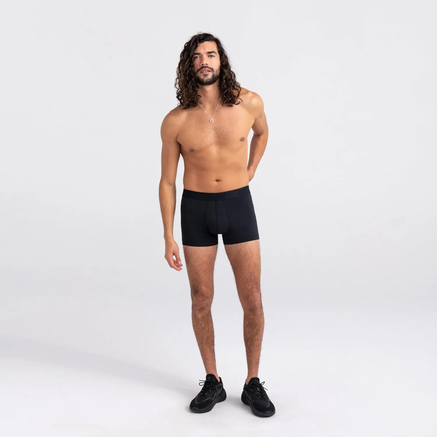 SAXX Underwear Co. Men's Underwear with Pouch Droptemp Cooling Cotton Trunk Fly