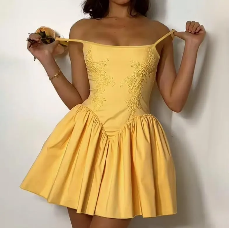 Sexy Sling Low-Cut Floral Print Mini Summer Dress Women Sleeveless Lace Up Beach Sundress Vestidos Backless Dress