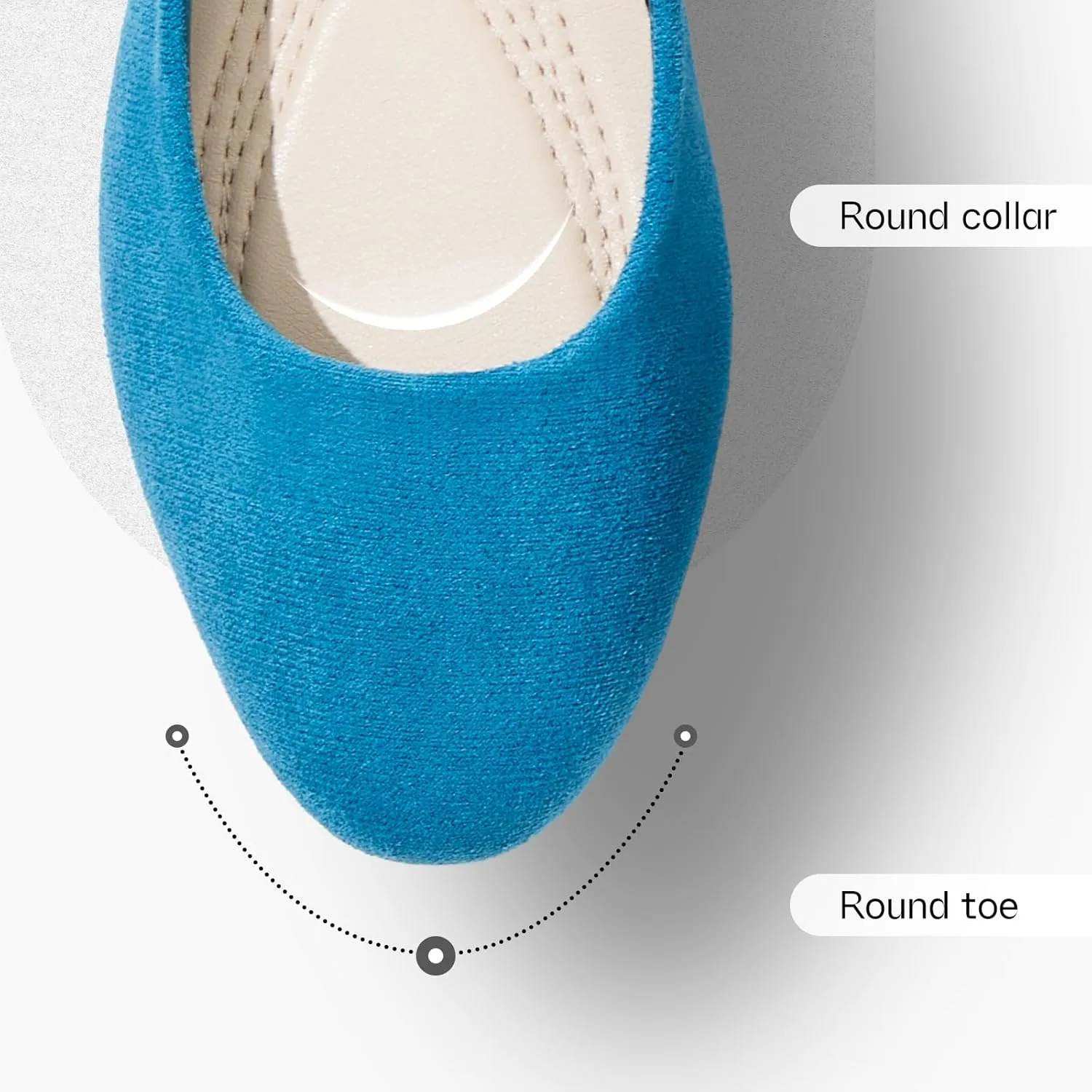 Shupua Flats for Women Round Toe Flat Shoes Dressy Black Ballet Flats Comfortable Womens Dress Shoes Ballerina Flats for Work